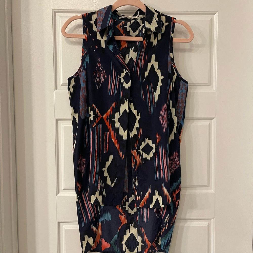 Colorful Aztec tank top size xs